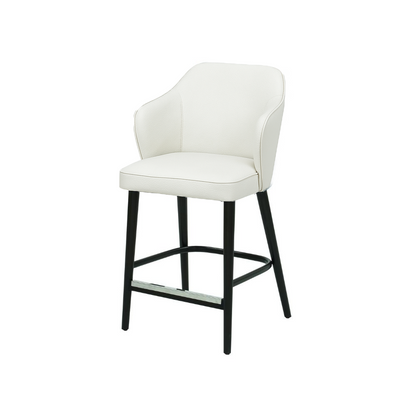 Scaun bar piele naturala BEJ | model ZEUS