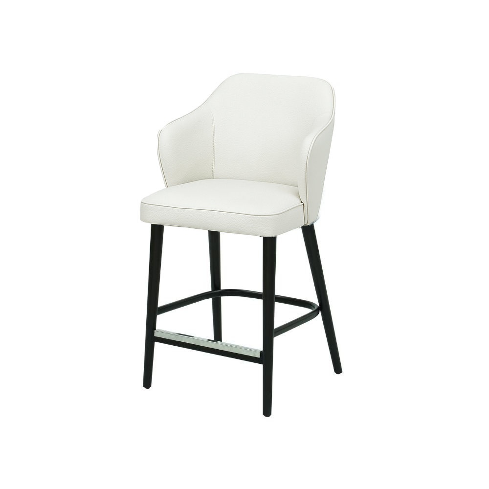 Scaun bar piele ALBASTRA | model ZEUS