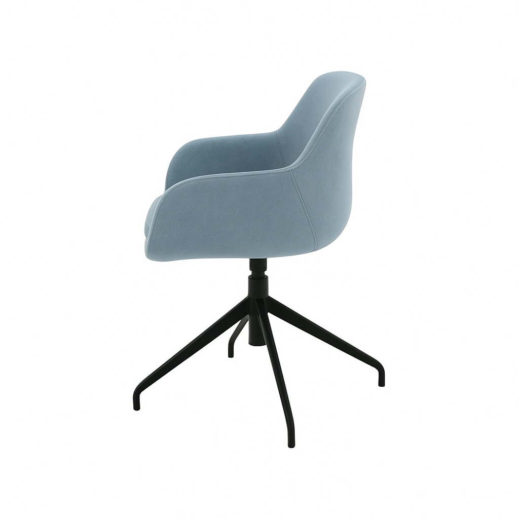 Scaun catifea ROZ | model FEBE