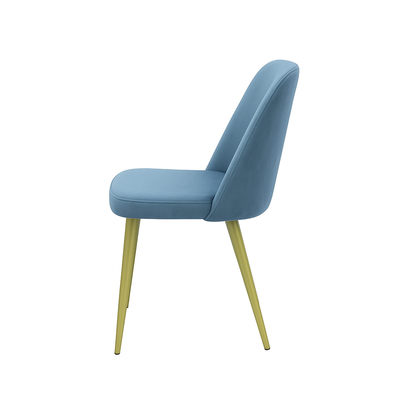 Scaun catifea ROZ | model FOX