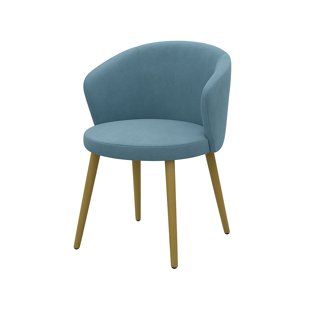 Scaun catifea GALBENA | model JAY