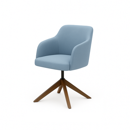 Scaun catifea GALBENA | model ROBI