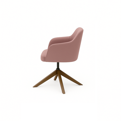 Scaun catifea GALBENA | model ROBI