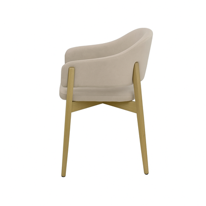 Scaun catifea TURCOAZ | model ALMA