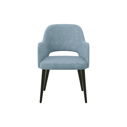 Scaun catifea ALBASTRA | model APRIL