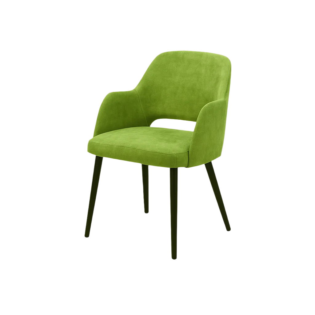 Scaun catifea ALBASTRA | model APRIL