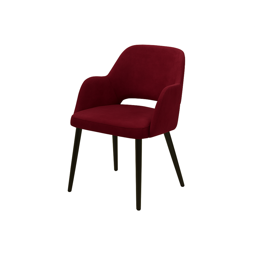 Scaun catifea ALBASTRA | model APRIL