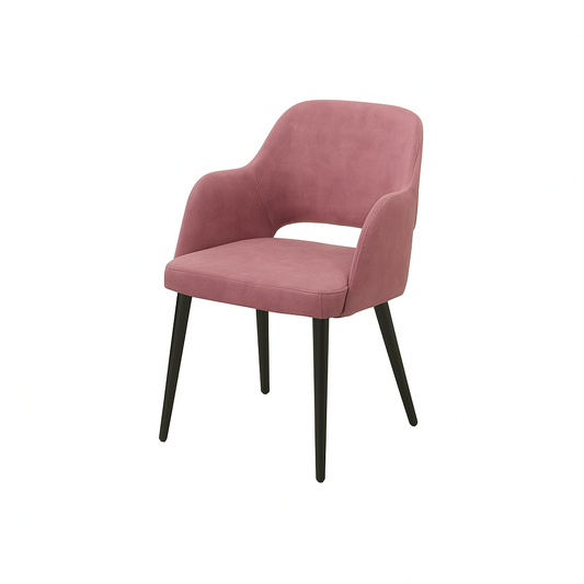 Scaun catifea ROZ | model APRIL