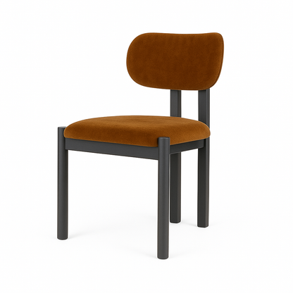 Scaun catifea GRI | model DORIAN UP