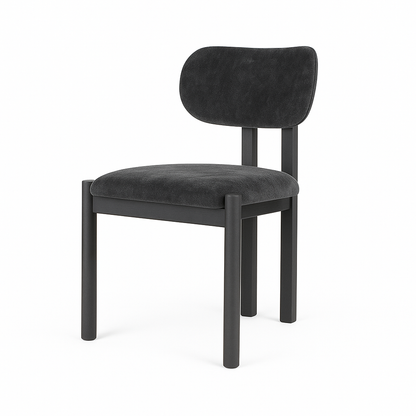 Scaun catifea GRI | model DORIAN UP