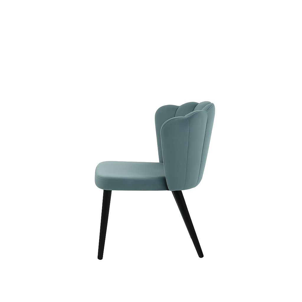 Scaun catifea GALBENA | model ARIA