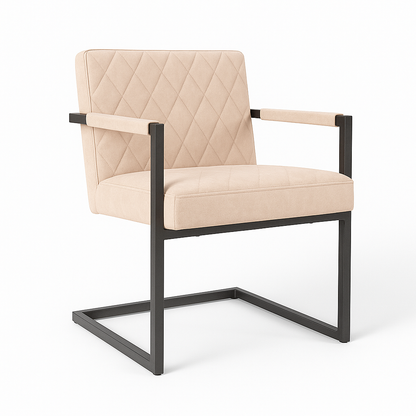 Scaun catifea GRI | model BADSAAL SALINO