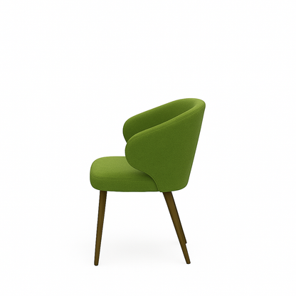 Scaun catifea GALBENA | model CAPRICE