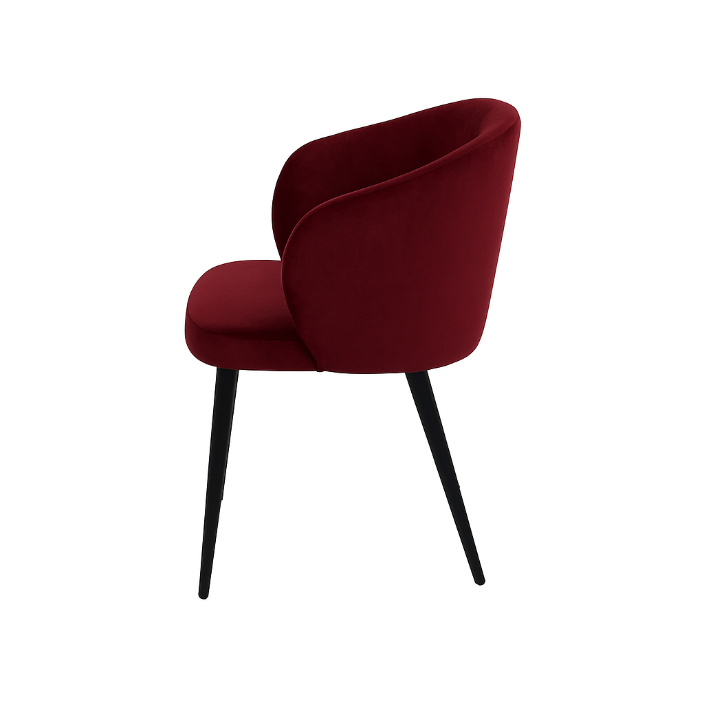 Scaun catifea GALBENA | model CAPRISO