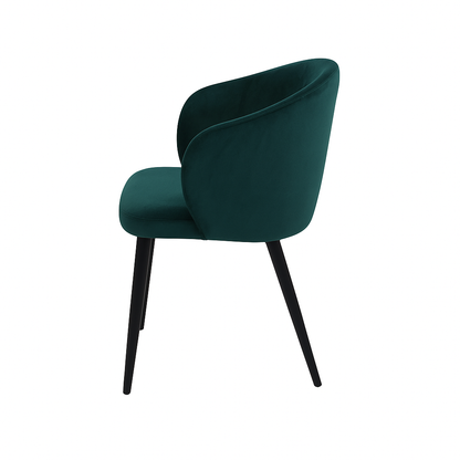 Scaun catifea ROZ | model CAPRISO