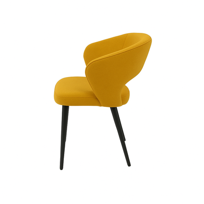 Scaun catifea ROZ | model CASIUS