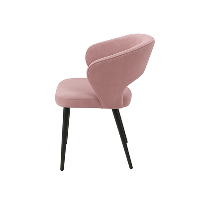 Scaun catifea ALBASTRA | model CASIUS