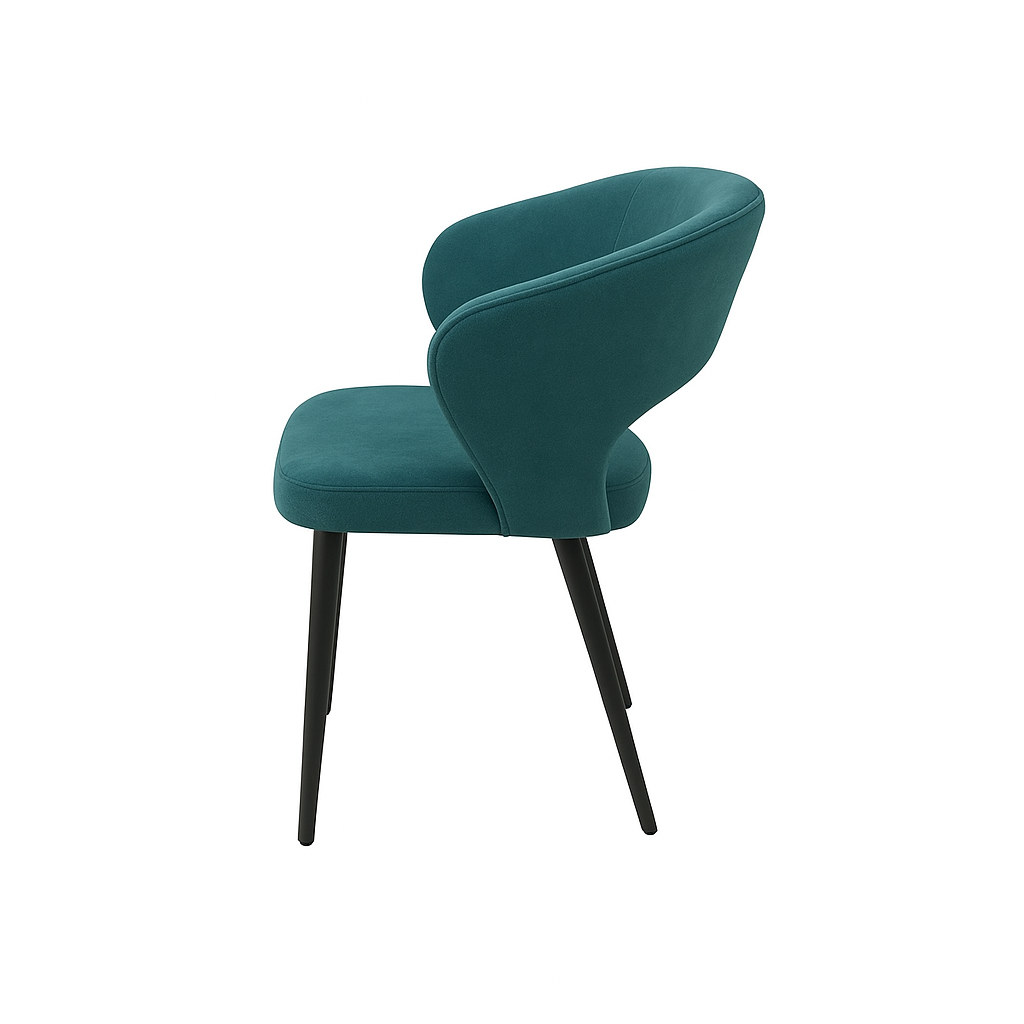 Scaun catifea ROZ | model CASIUS