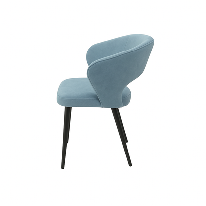 Scaun catifea ROZ | model CASIUS