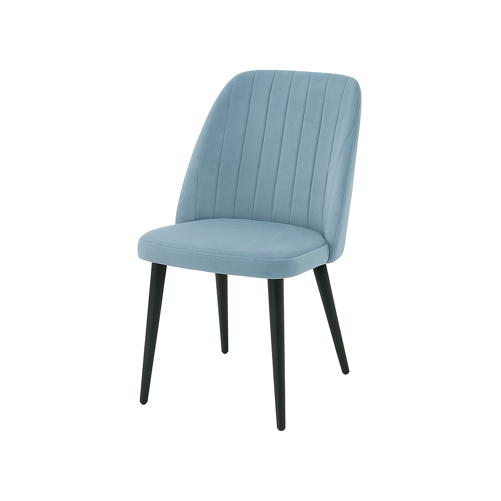 Scaun catifea ALBASTRA | model CREA