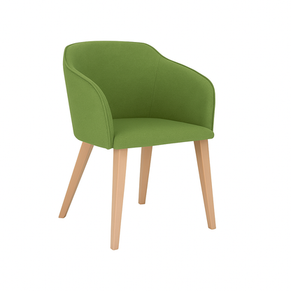 Scaun catifea GALBENA | model CROCO