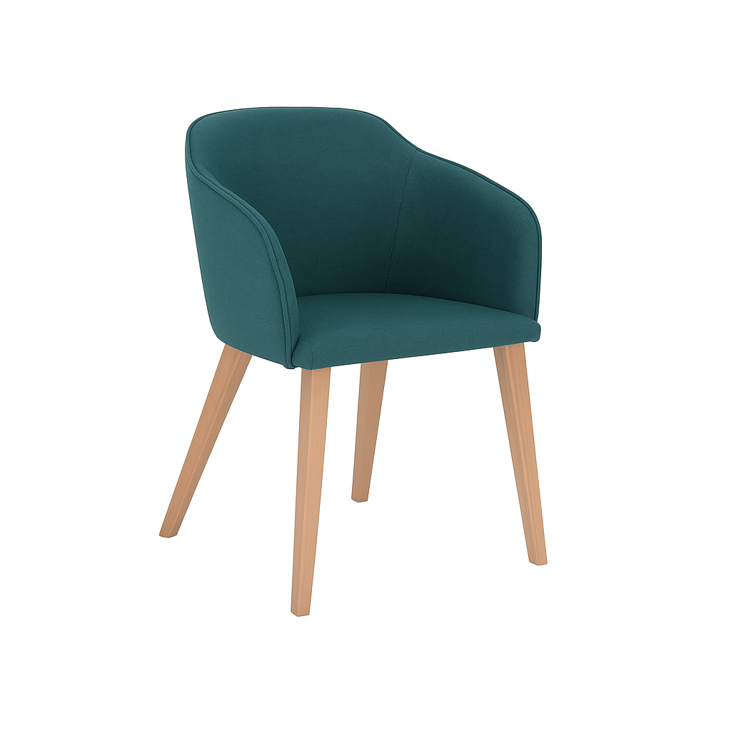 Scaun catifea ROZ | model CROCO