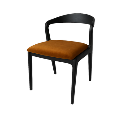 Scaun catifea GRI | model ELMO NA