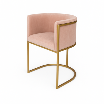 Scaun catifea VERDE | model ENRI