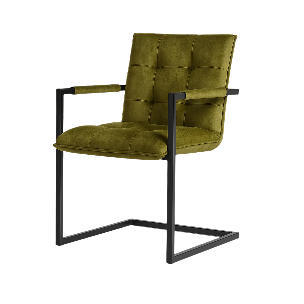 Scaun catifea GRI | model MOCANU