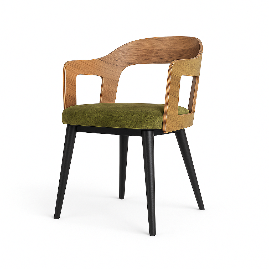 Scaun catifea GRI | model MOZI