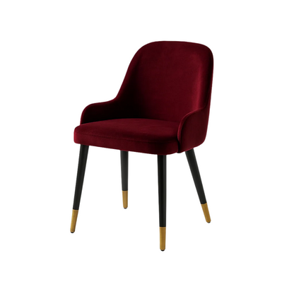 Scaun catifea ROZ | model ROCCO G