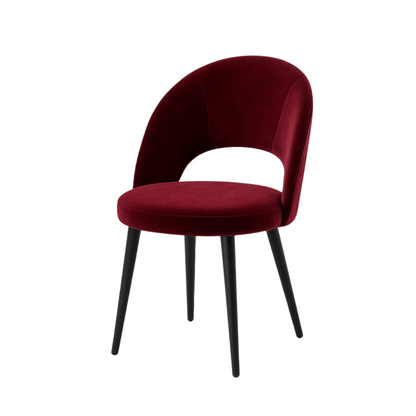 Scaun catifea GALBENA | model RON