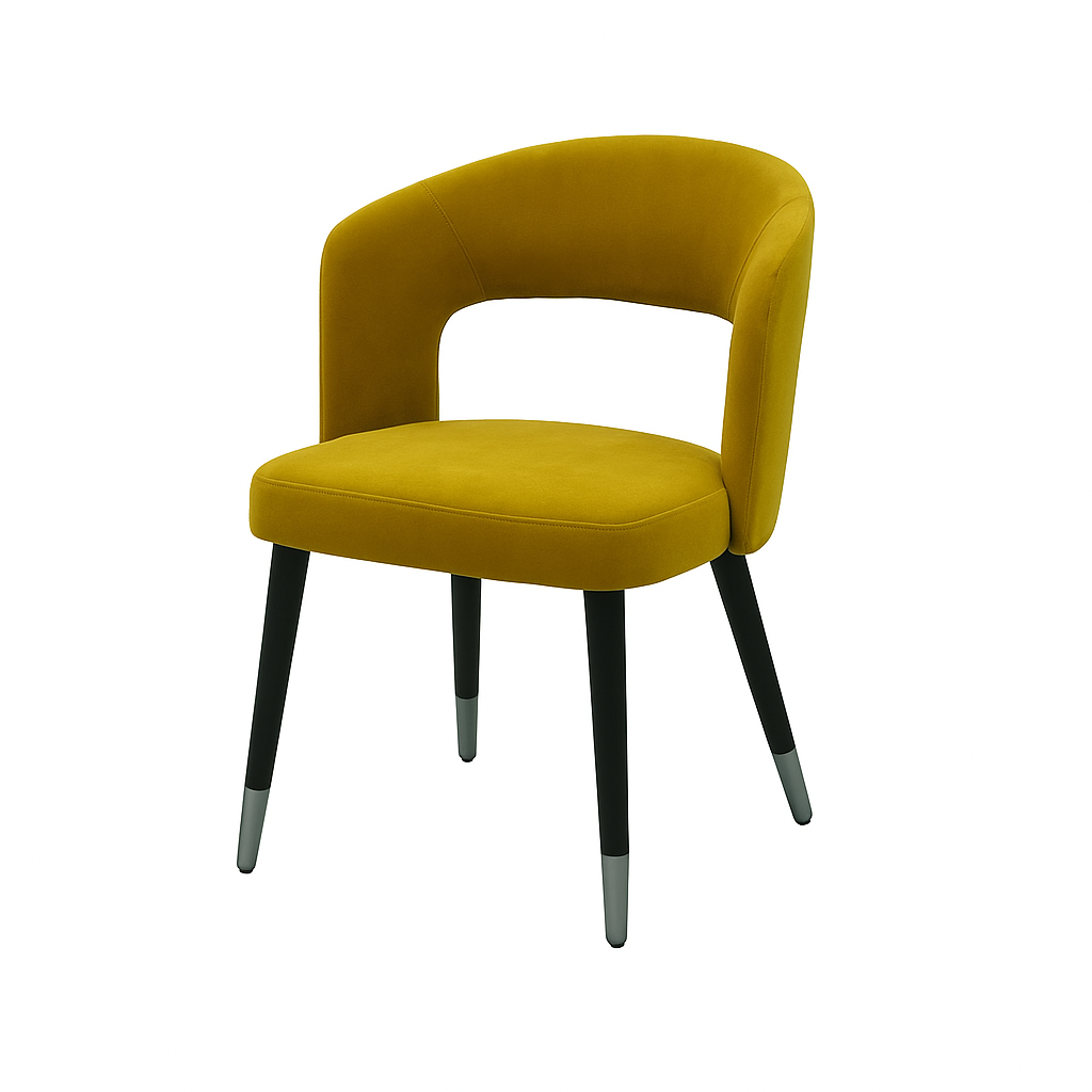 Scaun catifea ALBASTRA | model SANDY