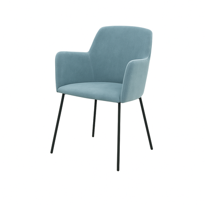 Scaun catifea ALBASTRA | model SIGMA