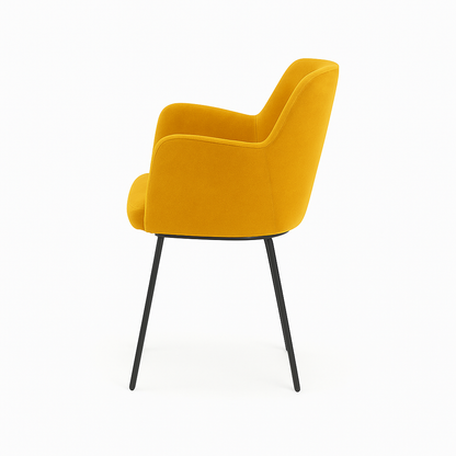 Scaun catifea ALBASTRA | model SIGMA