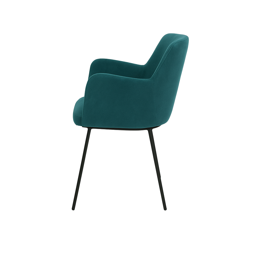 Scaun catifea GALBENA | model SIGMA