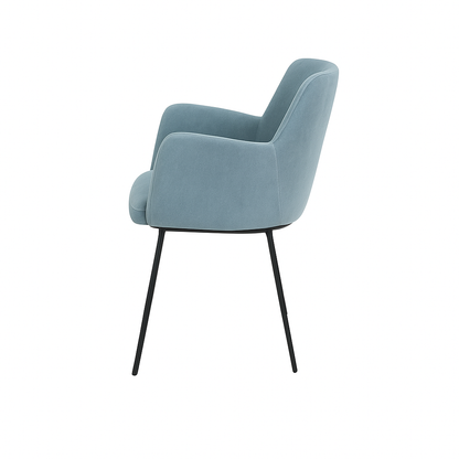 Scaun catifea GALBENA | model SIGMA