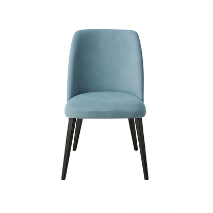 Scaun catifea GALBENA | model SOLO