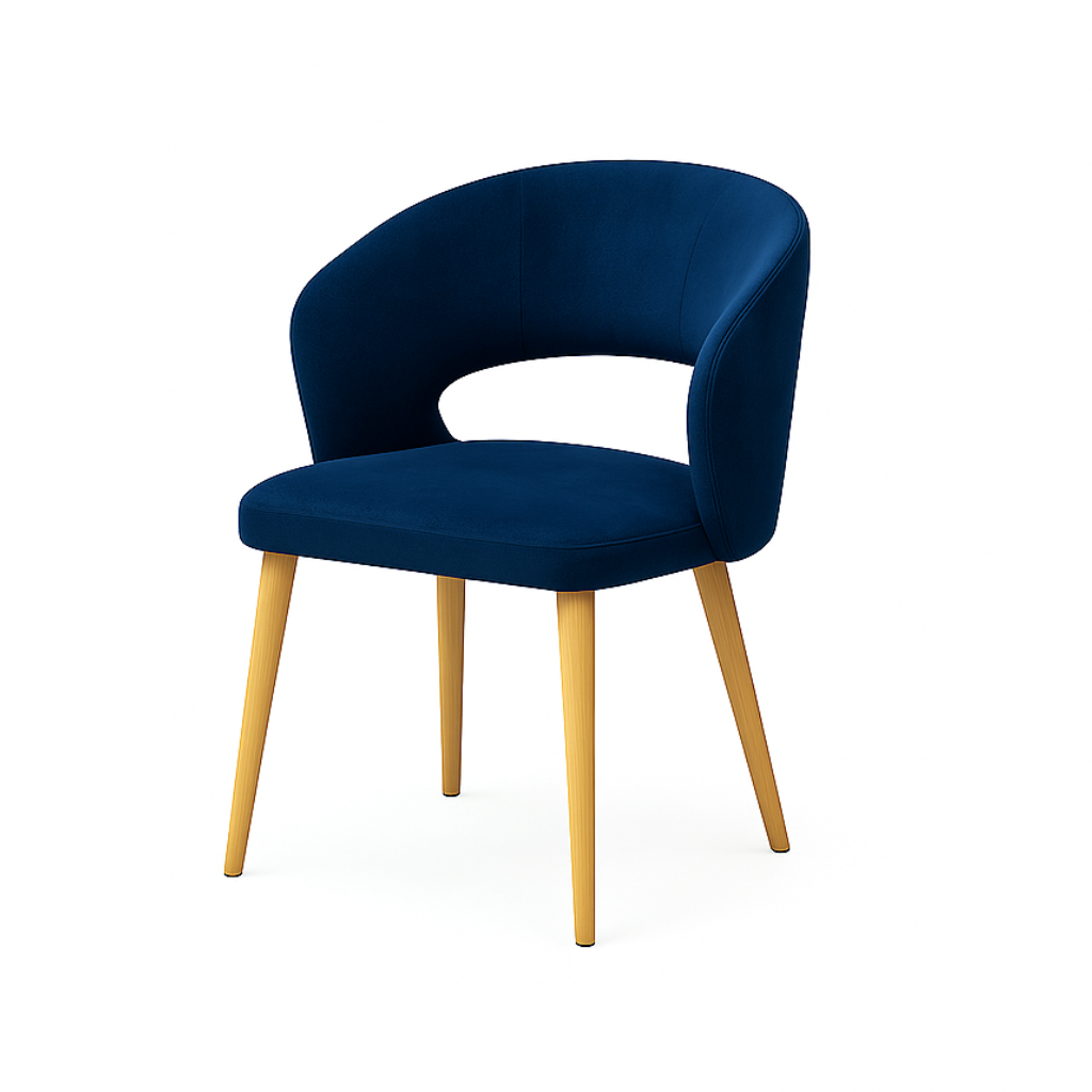 Scaun catifea VERDE | model THOMAS