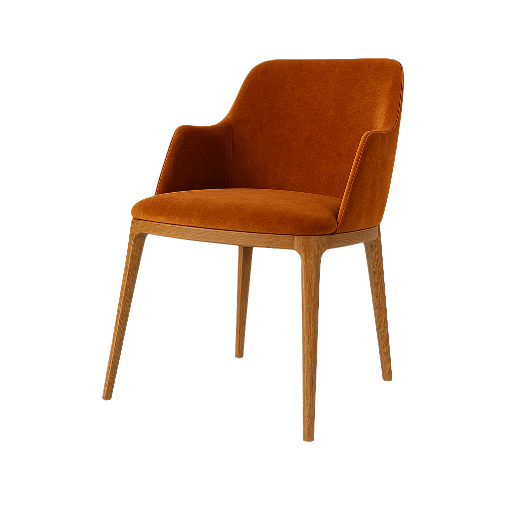 Scaun catifea GRI | model VIVI