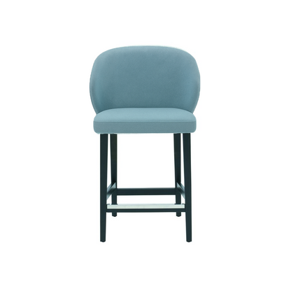 Scaun de bar catifea BEJ | model CAPRICE