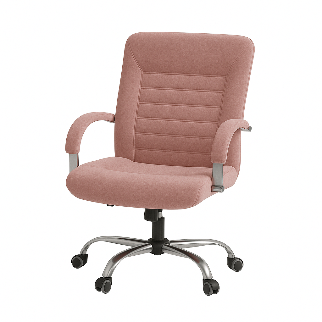 Scaun birou catifea ROZ | model DALIA O