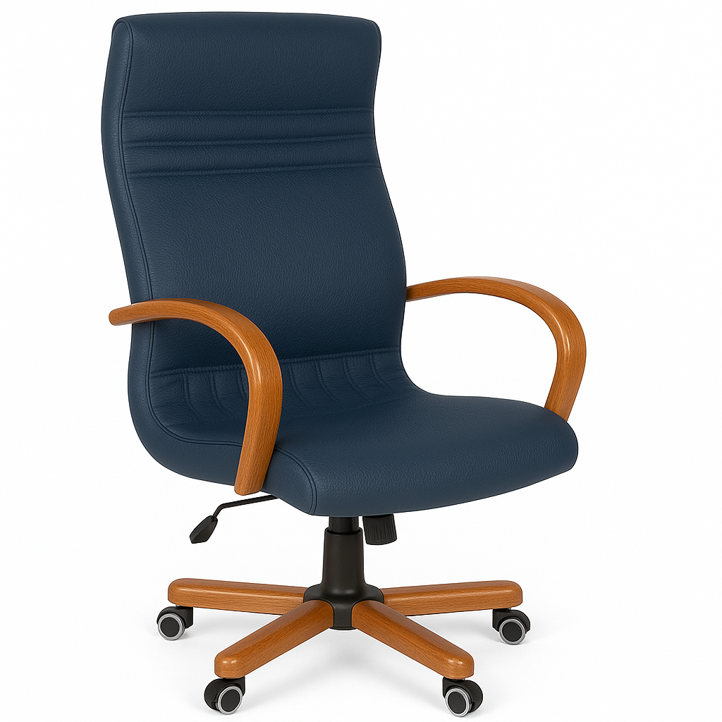 Scaun birou piele ROSIE | model GOLD P