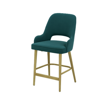 Scaun insula catifea TURCOAZ | model HUGO