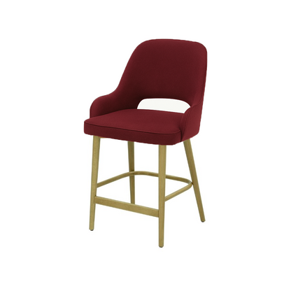 Scaun insula catifea VERDE | model HUGO