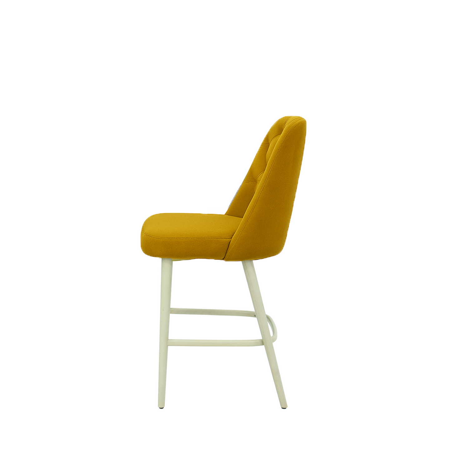 Scaun insula catifea ALBASTRA | model SCOT