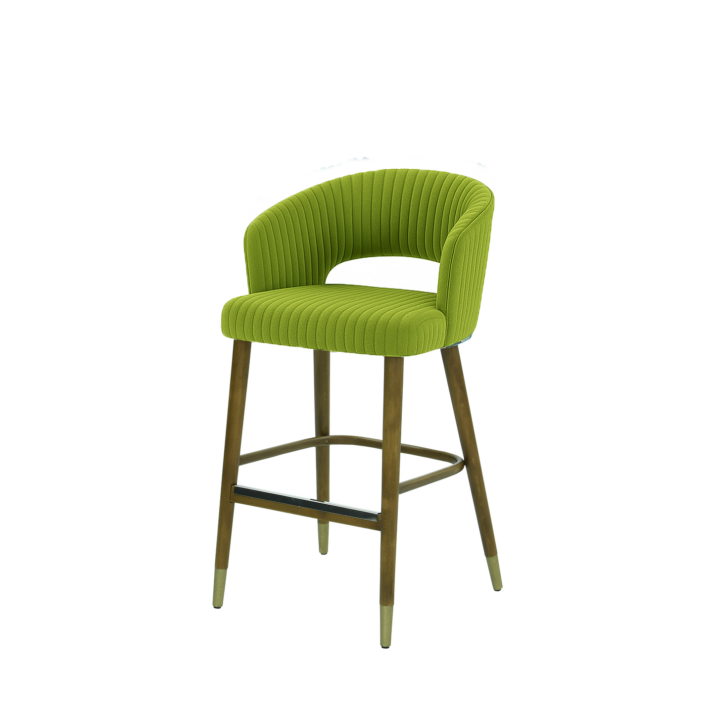 Scaun insula catifea VERDE | model THOMAS