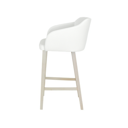 Scaun bar piele naturala | model CROCO