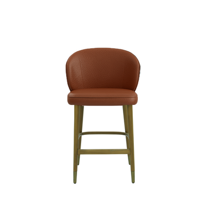 Scaun insula piele naturala BEJ | model CAPRICE