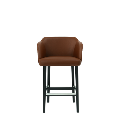 Scaun insula piele VERDE | model CROCO